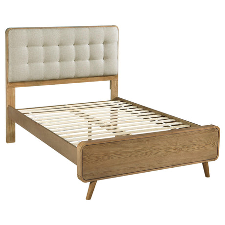 Robyn Light Ash Wood Full Platform Bed by Coaster at Eve Furniture