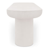 Rocca Cream Bench by Moe's Home at Eve Furniture