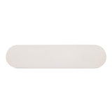 Rocca Cream Bench by Moe's Home at Eve Furniture