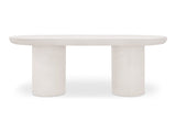 Rocca Cream Dining Table by Moe's Home at Eve Furniture
