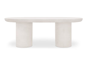 Rocca Cream Dining Table by Moe's Home at Eve Furniture