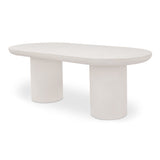 Rocca Cream Dining Table by Moe's Home at Eve Furniture