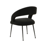 Rocco Performance Boucle Dining Chair by TOV Furniture at Eve Furniture