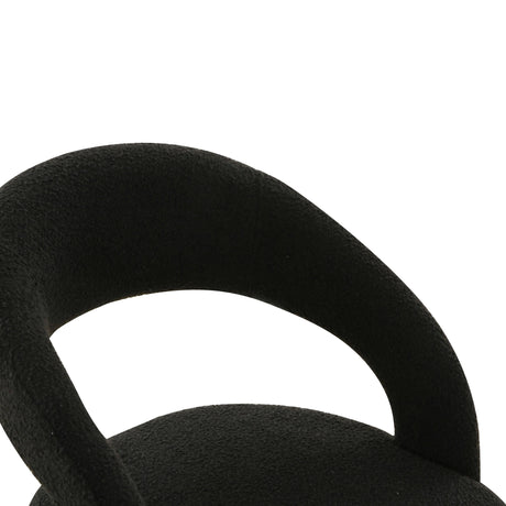 Rocco Performance Boucle Dining Chair by TOV Furniture at Eve Furniture