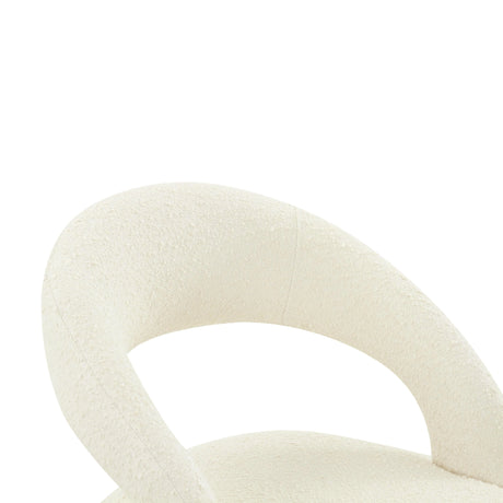 Rocco Performance Boucle Dining Chair by TOV Furniture at Eve Furniture