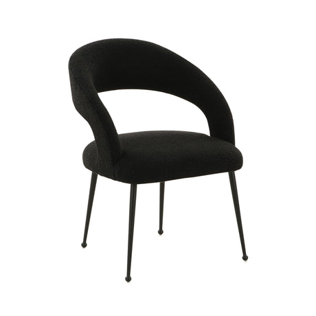Rocco Performance Boucle Dining Chair by TOV Furniture at Eve Furniture