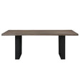 Rochelle Natural Oak Dining Table by Homelegance at Eve Furniture