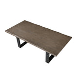 Rochelle Natural Oak Dining Table by Homelegance at Eve Furniture
