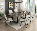Rochelle Natural Oak Dining Table by Homelegance at Eve Furniture