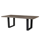 Rochelle Natural Oak Dining Table by Homelegance at Eve Furniture