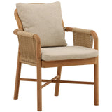 Roisin Outdoor Dining Chair, Sand, Set of 2 by Dovetail at Eve Furniture