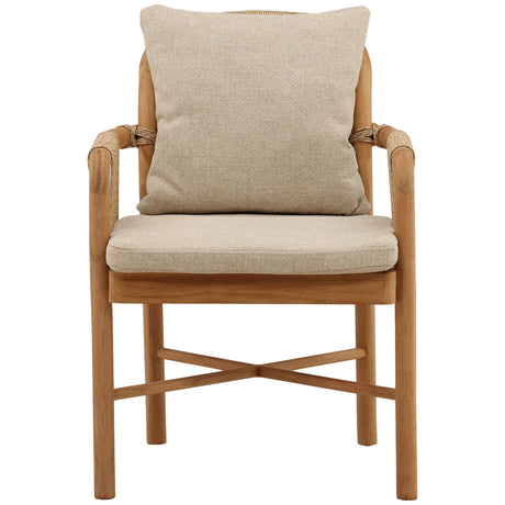 Roisin Outdoor Dining Chair, Sand, Set of 2 by Dovetail at Eve Furniture