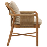 Roisin Outdoor Dining Chair, Sand, Set of 2 by Dovetail at Eve Furniture