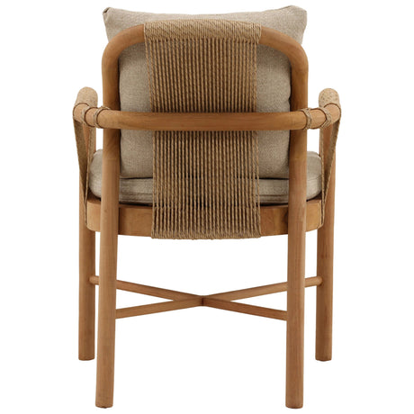 Roisin Outdoor Dining Chair, Sand, Set of 2 by Dovetail at Eve Furniture