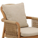 Roisin Outdoor Dining Chair, Sand, Set of 2 by Dovetail at Eve Furniture