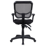 Rollo Black Adjustable Height Office Chair by Coaster at Eve Furniture