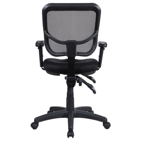 Rollo Black Adjustable Height Office Chair by Coaster at Eve Furniture