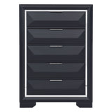 Rosemont Midnight Blue Storage Platform Bedroom Set by Homelegance at Eve Furniture