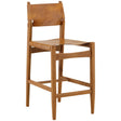 Rossana Counter Stool, Brown by Dovetail at Eve Furniture