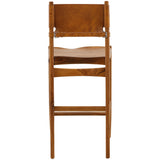 Rossana Counter Stool, Brown by Dovetail at Eve Furniture
