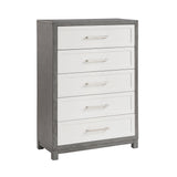 Rowan Two-tone Chest by Homelegance at Eve Furniture