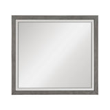 Rowan Two-tone Mirror (Mirror Only) by Homelegance at Eve Furniture