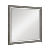 Rowan Two-tone Mirror (Mirror Only) by Homelegance at Eve Furniture