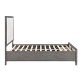 Rowan Two-tone Queen Storage Platform Bed by Homelegance at Eve Furniture