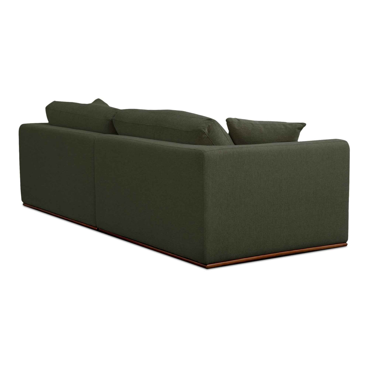 Rue Dark Green Nook Modular Sectional by Moe's Home at Eve Furniture