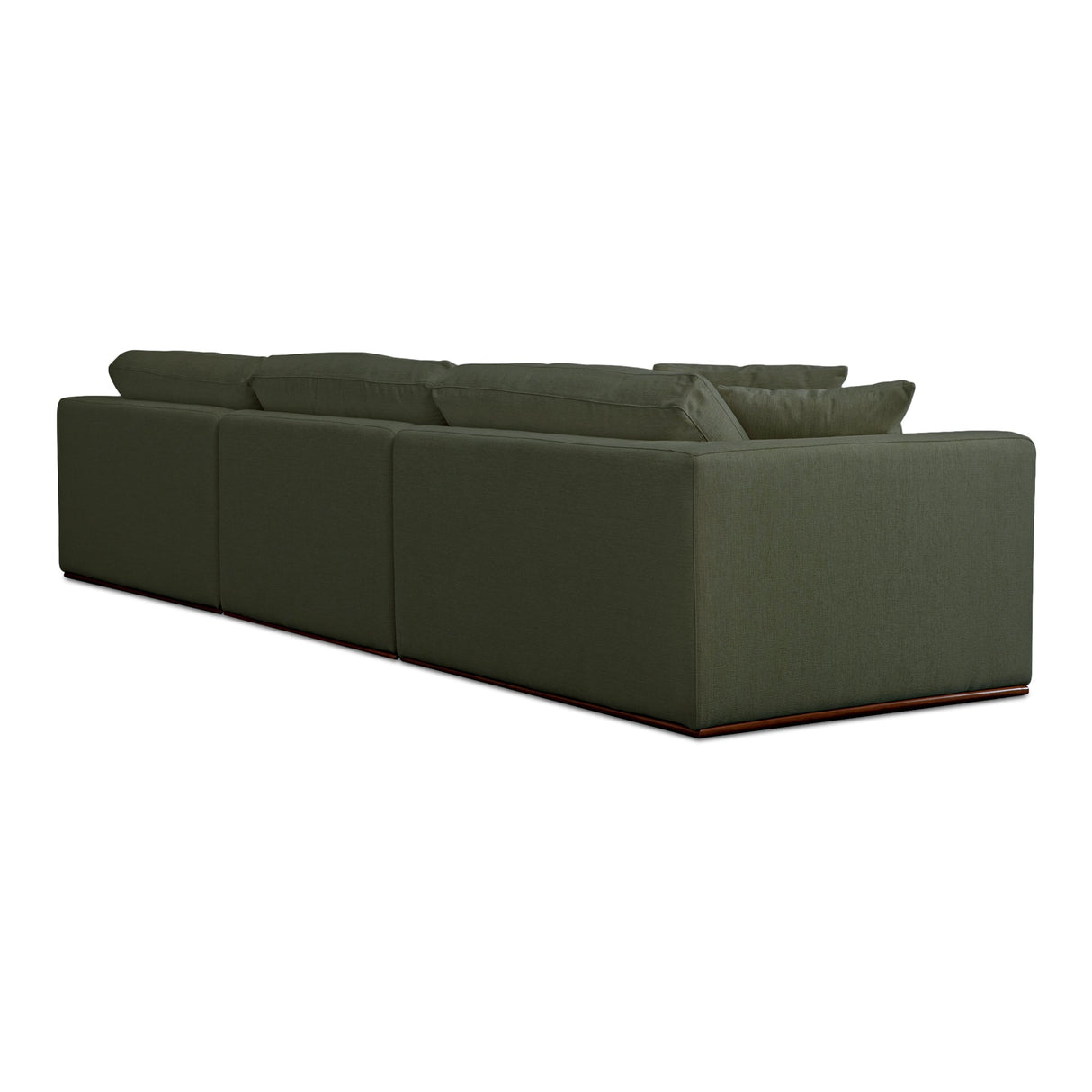 Rue Deep Green Lounge Modular Sectional by Moe's Home at Eve Furniture