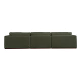 Rue Deep Green Lounge Modular Sectional by Moe's Home at Eve Furniture