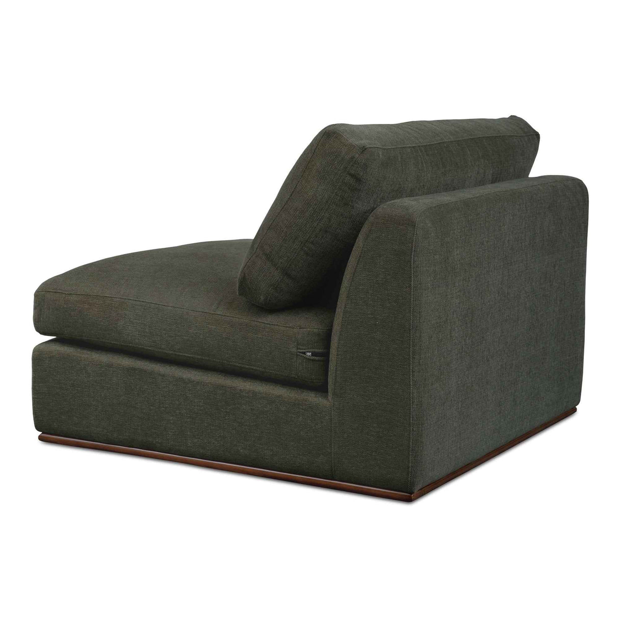 Rue Deep Green Slipper Chair