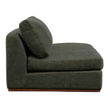Rue Deep Green Slipper Chair