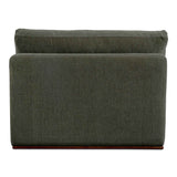 Rue Deep Green Slipper Chair