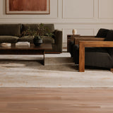 Rue Deep Green Slipper Chair by Moe's Home at Eve Furniture