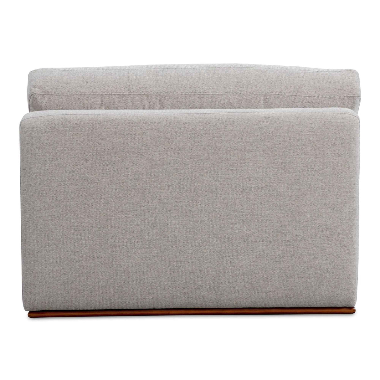 Rue Flecked Grey Slipper Chair by Moe's Home at Eve Furniture