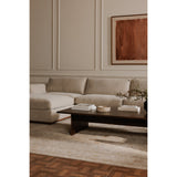 Rue Flecked Grey Slipper Chair by Moe's Home at Eve Furniture