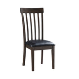 Rutland Espresso Dining Side Chair, Set of 2 by Homelegance at Eve Furniture