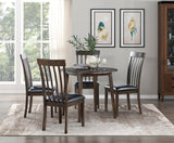Rutland Espresso Dining Table by Homelegance at Eve Furniture