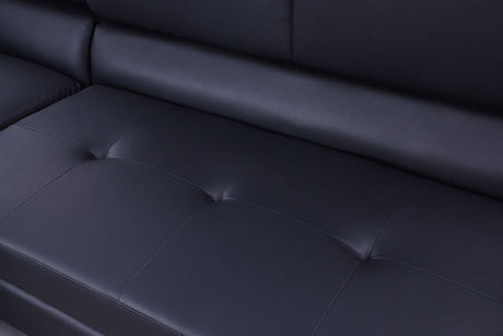 Magic (LED & Speaker) Black Sectional by New Era Innovations at Eve Furniture