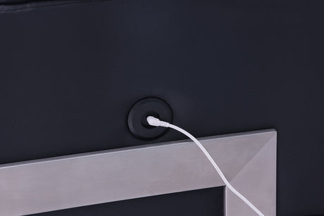 Magic (LED & Speaker) Black Sectional by New Era Innovations at Eve Furniture