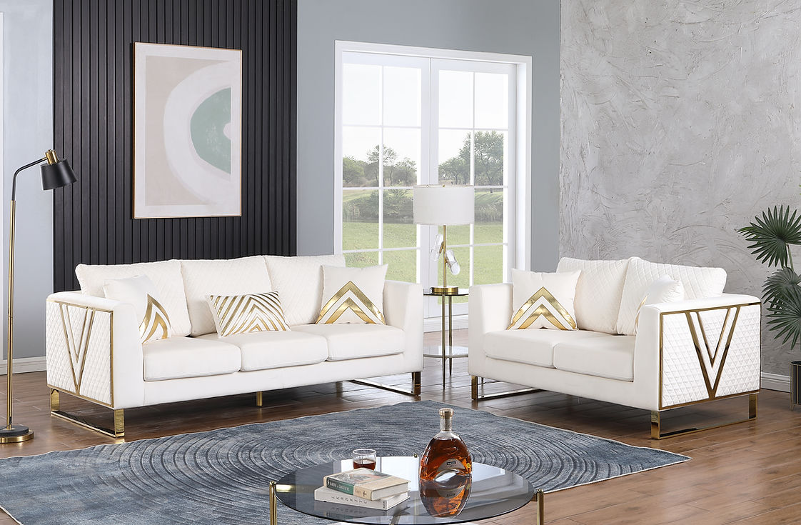 Vista Bonita Cream Living Room Set by New Era Innovations at Eve Furniture