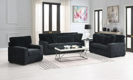 Tarra Black Living Room Set by New Era Innovations at Eve Furniture