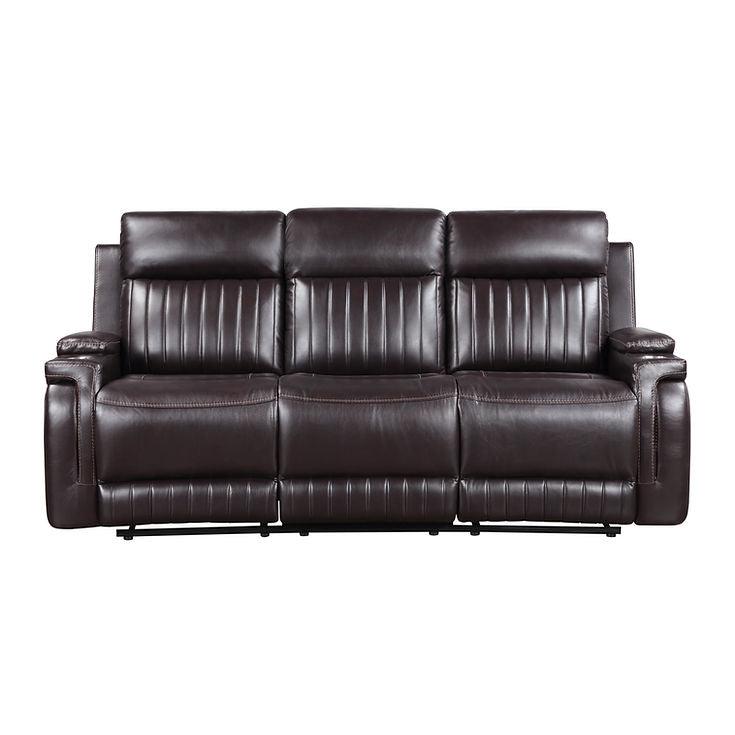 Ethan Brown 3-Piece Reclining Living Room Set by New Era Innovations at Eve Furniture