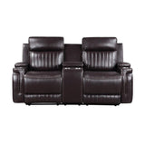 Ethan Brown 3-Piece Reclining Living Room Set by New Era Innovations at Eve Furniture