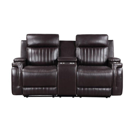 Ethan Brown 3-Piece Reclining Living Room Set by New Era Innovations at Eve Furniture