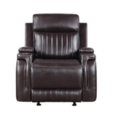 Ethan Brown 3-Piece Reclining Living Room Set by New Era Innovations at Eve Furniture