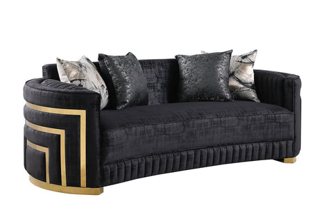 Minerva Black Living Room Set by New Era Innovations at Eve Furniture