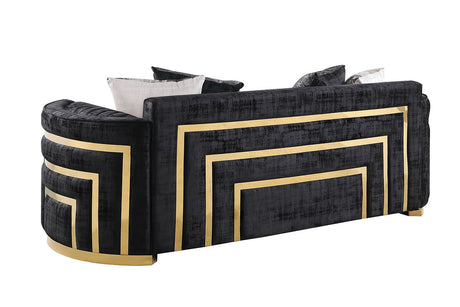 Minerva Black Living Room Set by New Era Innovations at Eve Furniture