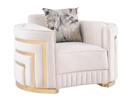 Minerva Cream Living Room Set by New Era Innovations at Eve Furniture
